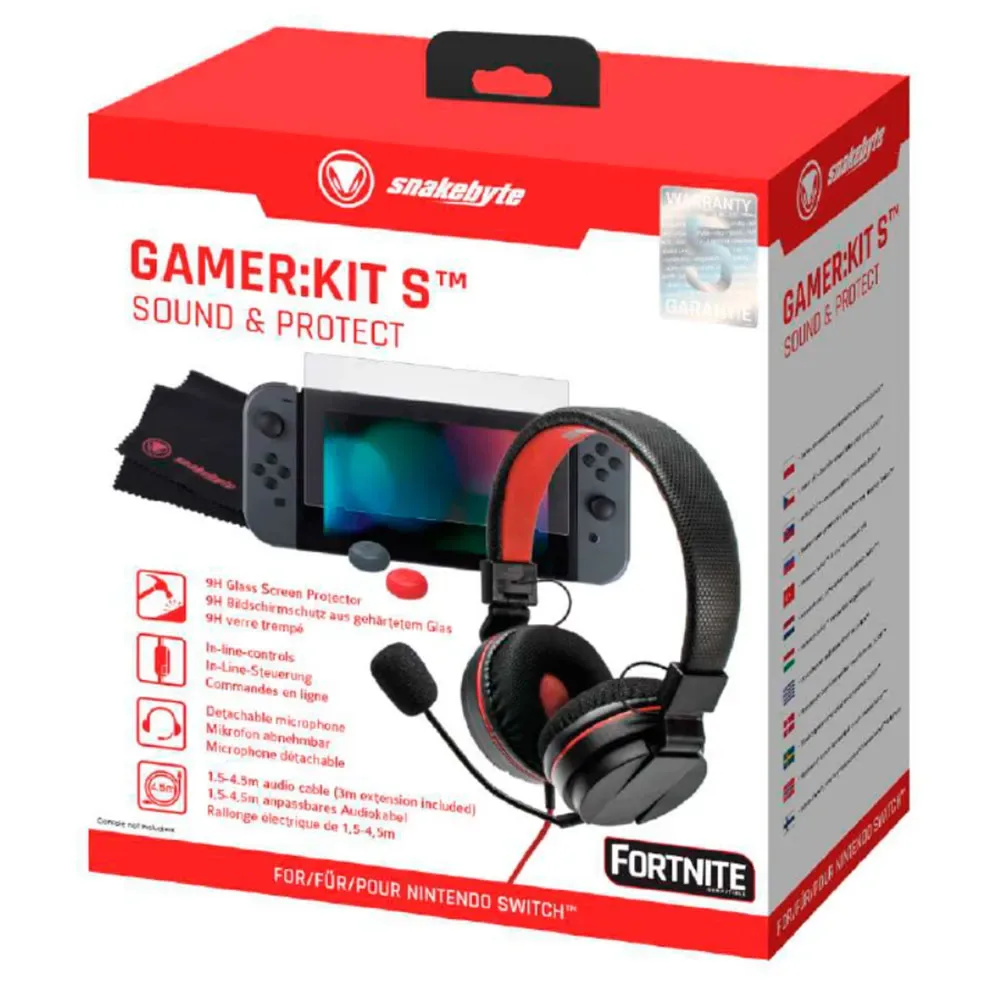 Casque Gaming Black One Size unisex - snakebyte - FashionsVida