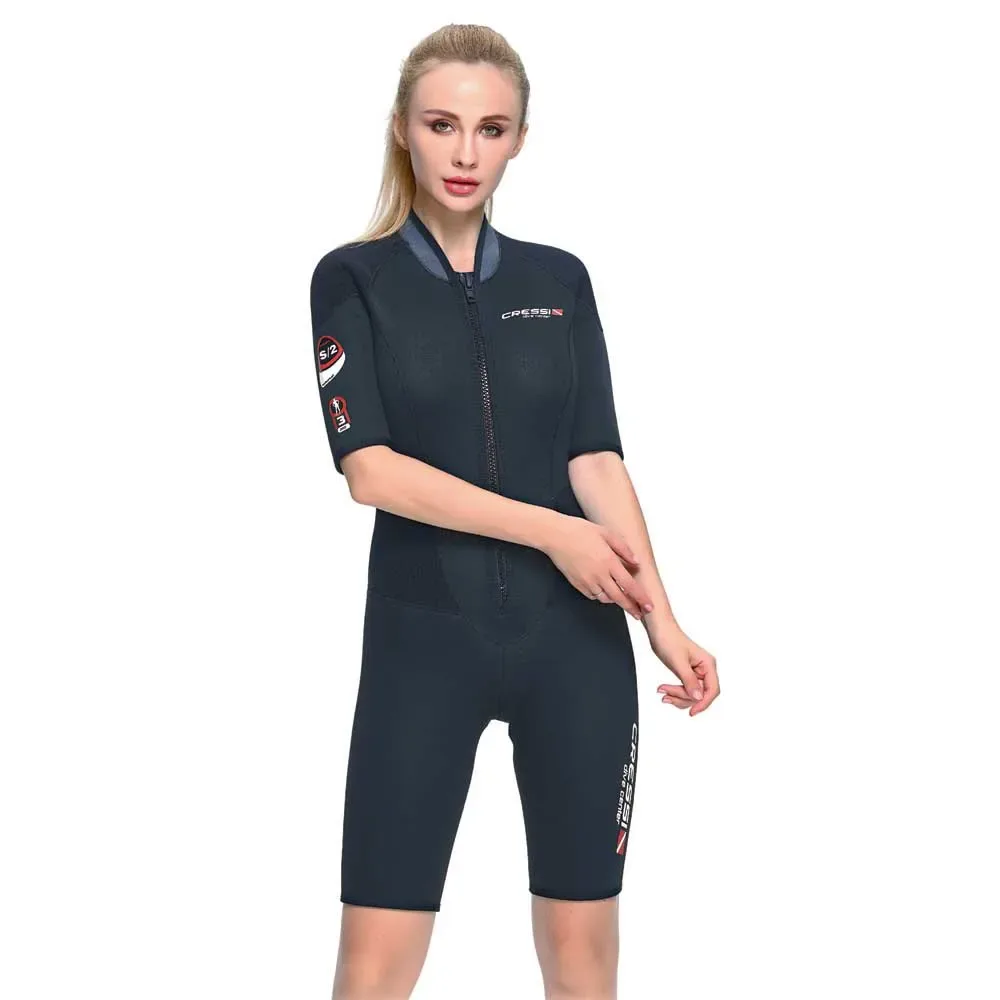 Shorty Da Donna A Maniche Corte Endurance 3 Mm - Cressi - FashionsVida