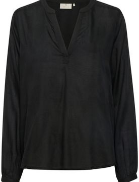 Kaffe Blusa 'Сalinda' negro