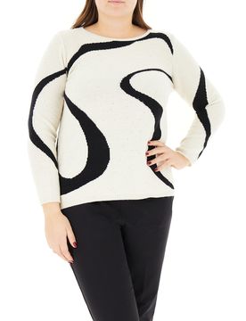 Maglione con paillettes BURRO M