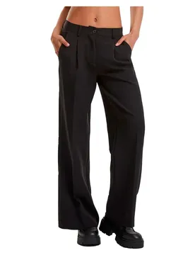 Pantaloni Wide Leg Black 31