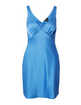 Nasty Gal Vestido de gala azul