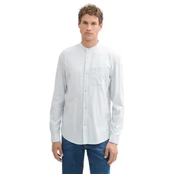 Chemise à Manches Longues Structured Light Herringbone Structure L