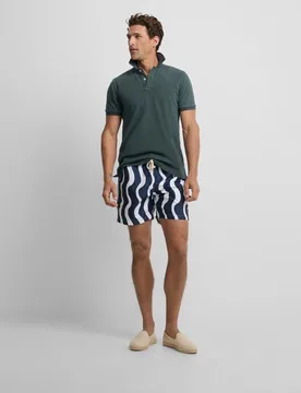 Bañador de hombre waves bicolor - Silbon - FashionsVida