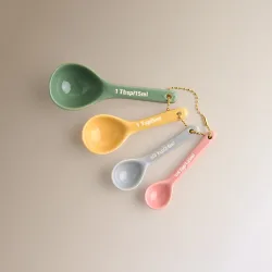 Set de 4 cucharas medidoras Bakery