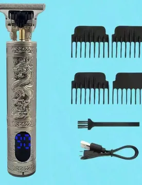 Afeitadora eléctrica para hombres, cortadora de pelo profesional para hombres, recortadora de pelo, recargable por USB-C, recortadora inalámbrica pa - Shein - FashionsVida