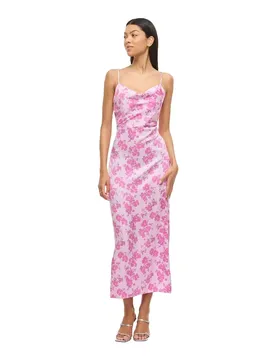 Vestito Midi Senza Maniche Ravenna Winsome Orchid / Small Flowers 44