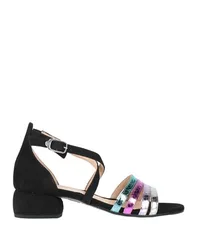 Sandale Damen Schwarz 38 Damen