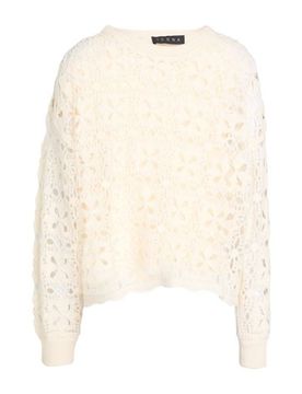 Pullover Damen Cremeweiß M Damen