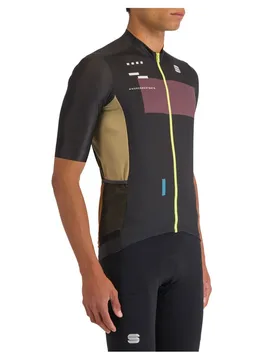 Maglia A Maniche Corte Breakout Supergiara Black - Sportful - FashionsVida