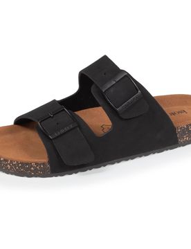 Mules sandales double bride noir noir 42