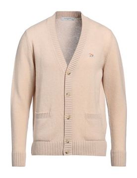 MAISON KITSUNÉ Strickjacke Herren Beige XXL Herren