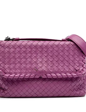 Small Nappa Intrecciato Olympia Shoulder Bag - Bottega Veneta - FashionsVida
