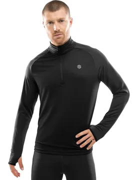 Sudadera media cremallera running hombre Intuit - Siroko - FashionsVida