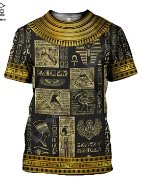 PLstar CosmosHorus Ancient Horus Egyptian God Eye of Egypt Pharaoh Anubis face 3dPrint T-shirt Men/Women Unisex Streetwear S-1 - Aliexpress - FashionsVida