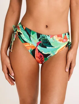 Braga de bikini de mujer, alta con lazos laterales ajustables, colección oasis - Selmark - FashionsVida