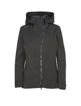 Veste de randonnée Giada 3L Waterproof à capuche noir 36