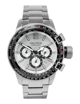 Montre Napbfcf04 46mm 10atm Quartz Analogical Grey / Grey / Mineral One Size
