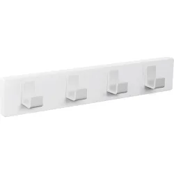 Percha Madera y Zamak 4 Colgadores 9106BLBL