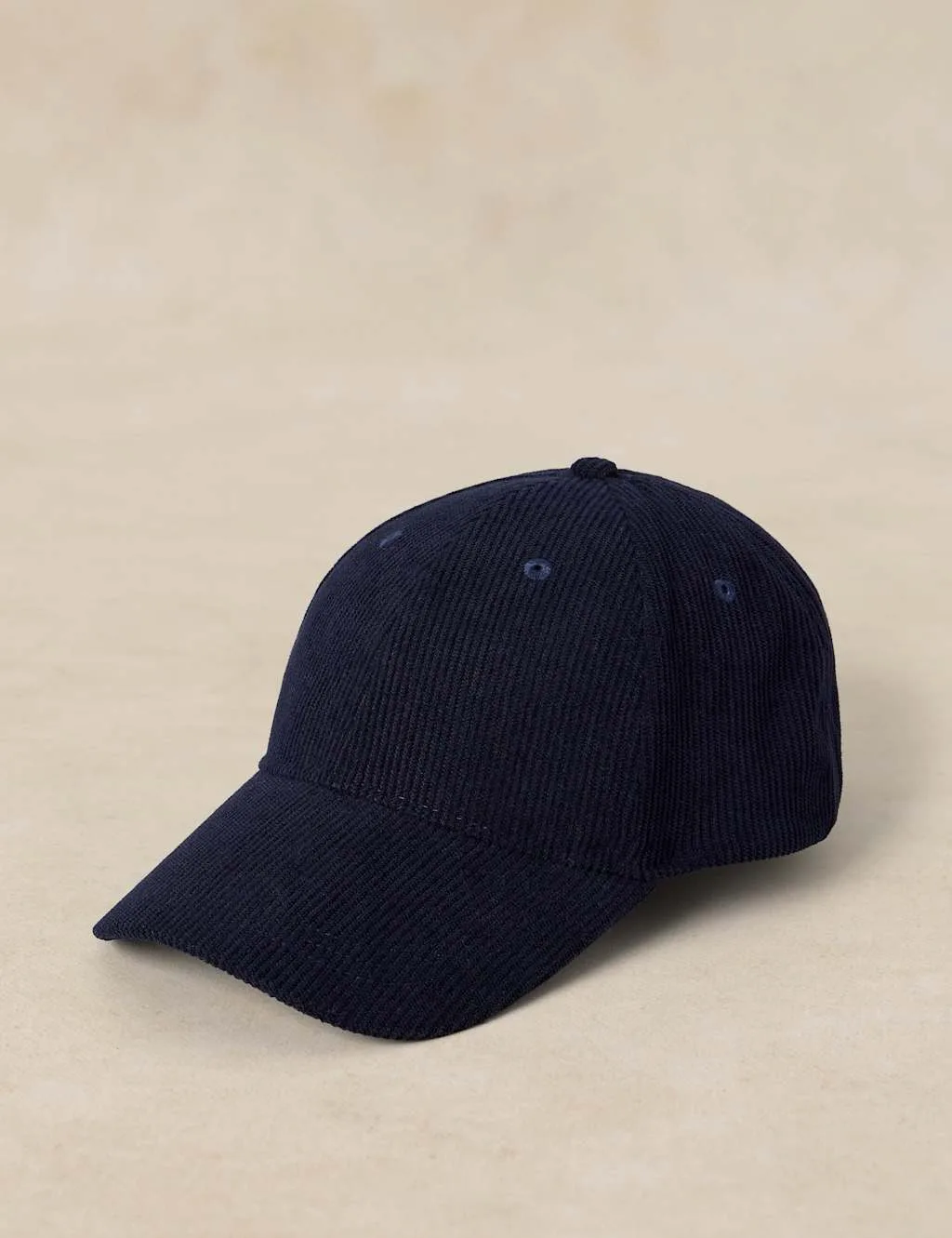 Cord Baseball Cap Navy male - White stuff - FashionsVida