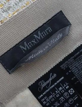 Max mara Sequin Embellished Wool Skirt - MaxMara - FashionsVida
