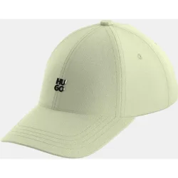 Gorra de béisbol de 6 paneles con el logotipo metálico aplicado en la parte delantera