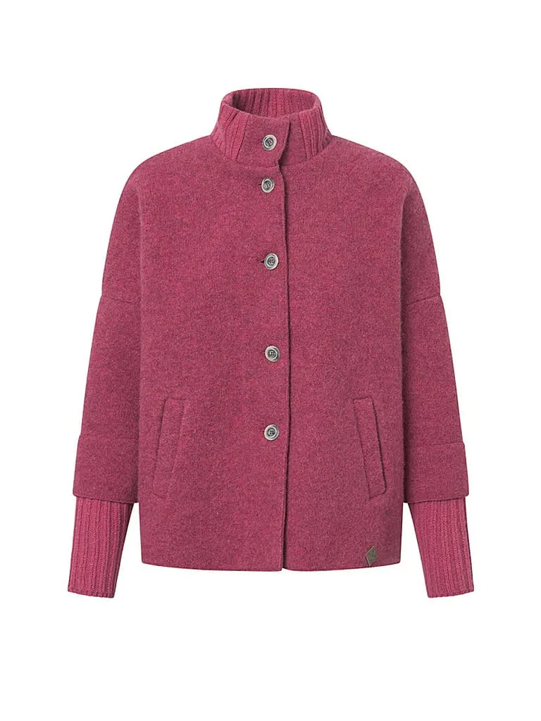 Trachtenstrickjacke ILSA rot M/L damen - Stapf - FashionsVida
