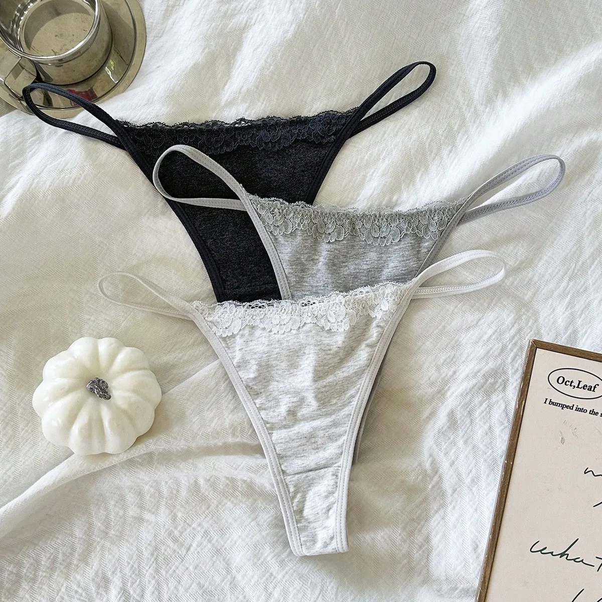 Piezas de tangas de mujer de colores surtidos - Shein - FashionsVida