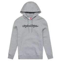 Troy Designs Felpa Con Cappuccio Signature Grey Heather