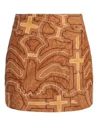 Minifalda Mujer Camel 34 Mujer
