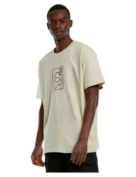Mister T-shirt à Manches Courtes More Peace Sand M - TEE - FashionsVida