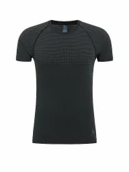 Herren Laufwäsche Shirt Performance Light Base Layer schwarz L M