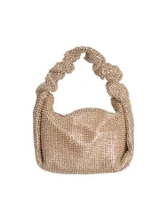 Tasche - Henkeltasche gold damen
