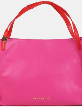Shopper con detalle trenzado a contraste - Lola Casademunt - FashionsVida