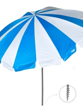 Ombrellone Da Spiaggia Twister Ø220cm Uv50 Inclinable Mast