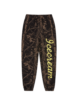 Tree Camo Sweatpants - Black