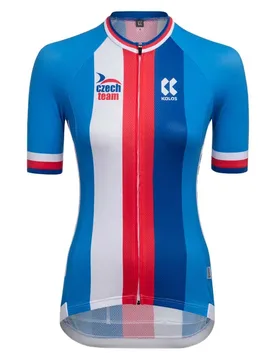 Maillot à Manches Courtes Czech Team - KALAS - FashionsVida