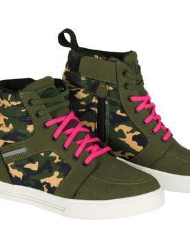 Scarpe Moto Donna LADY SANTANA Kaki Camo taglia 40
