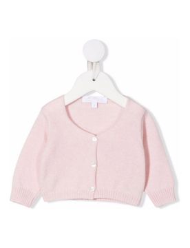 Cardigan Con Scollo Tondo