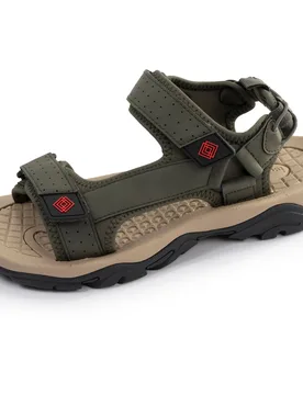 Sandales Sport Kaki kaki 42 - Isotoner - FashionsVida