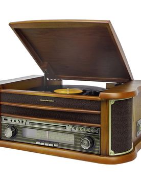 Soundmaster Musikanlage NR560 braun