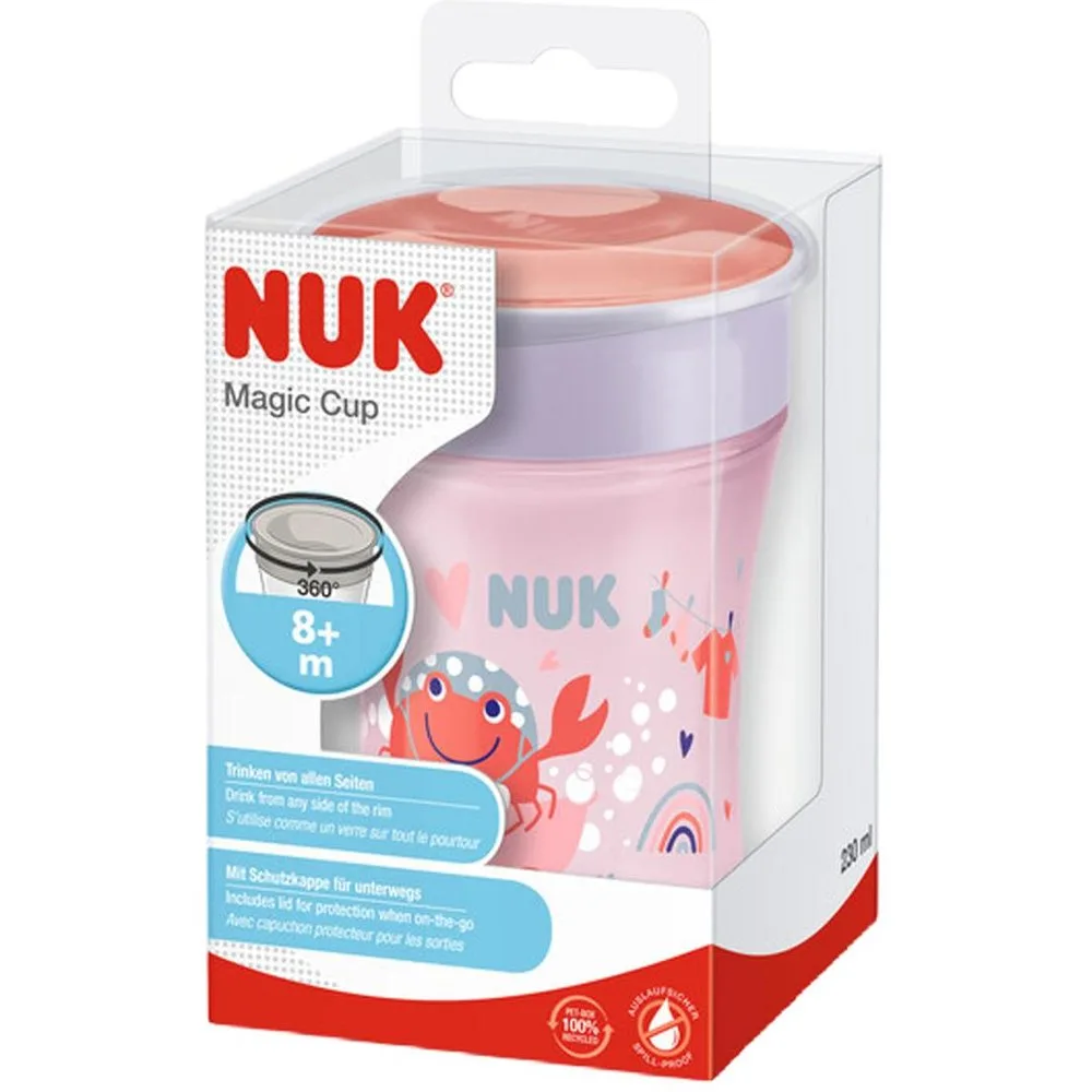 Magic Cup 230Ml 8M+ (Surtido) - NUK - FashionsVida