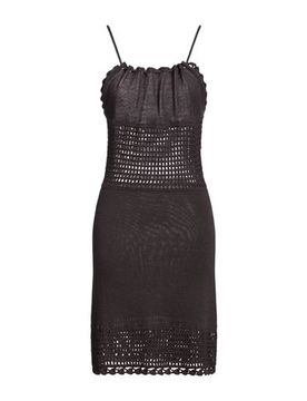 Midi-Kleid Damen Braungrau 34,36 Damen