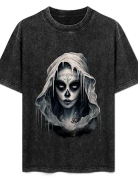 La Llorona: Icon of Legend in Mexican Folklore T-Shirt Everyday Wear Basic Short Sleeve Top - Aliexpress - FashionsVida