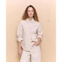 Sobrecamisa vaquera de mujer