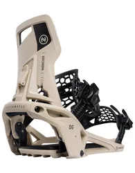 Fixations de snowboard all-mountain - Supermatic OG Desert en Nylon - Taille 37,5-41 - Beige