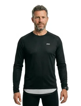Maglia Da Enduro A Maniche Lunghe Motion Air Uranium Black - Poc - FashionsVida