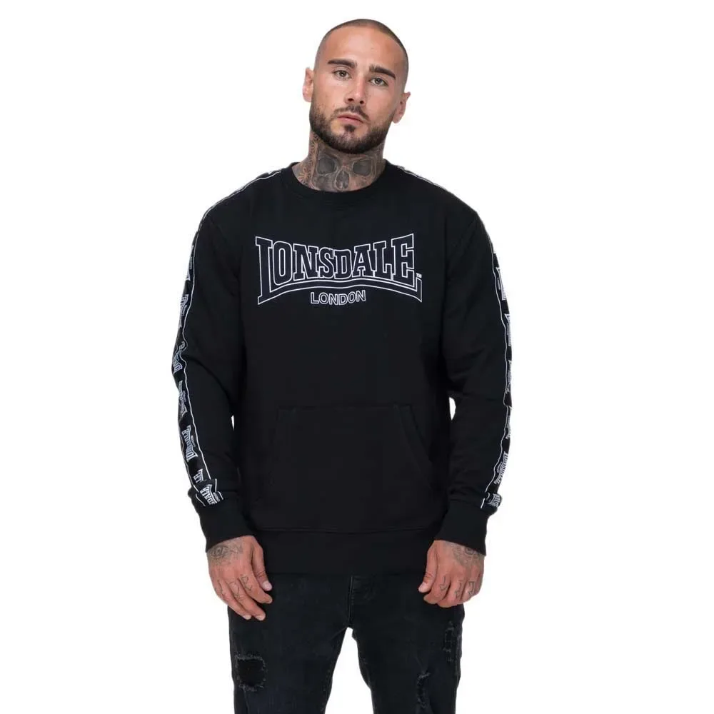 Sweat-shirt Kirklinton Black / White L - Lonsdale - FashionsVida