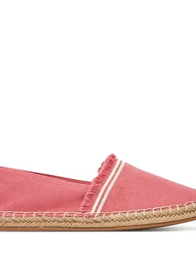 Espadrilles Fringe Canvas Closed Espadrille FW0FW08881 Rosa 36 female - Tommy hilfiger - FashionsVida