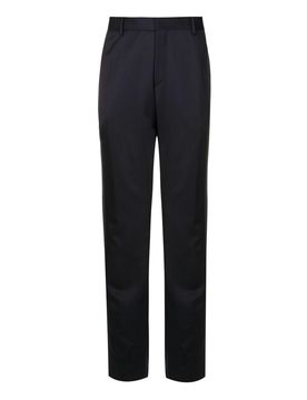 Pantalone H genius in lana vergine blu navy